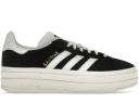 Adidas Gazelle Bold Core Black Lucid Blue (Women's)