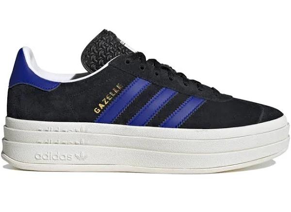 Adidas Gazelle Bold Core Black Lucid Blue (Women's)