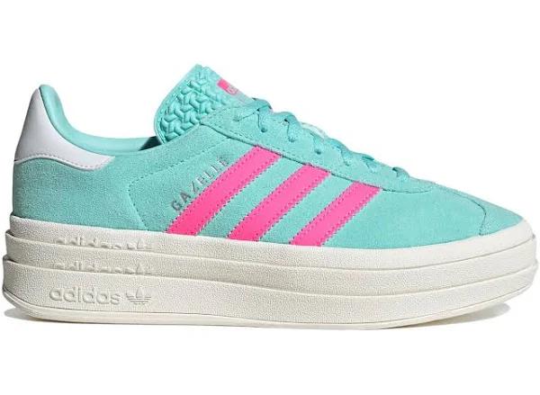 Adidas Gazelle Bold Flash Aqua Lucid Pink (Women's)