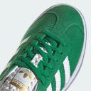 adidas-Gazelle Bold Shoes-Women-Green / Cloud White / Lucid Pink-10