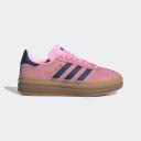 adidas-Gazelle Bold Shoes-Women-Pink Glow / Victory Blue / Gum-10