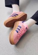 adidas-Gazelle Bold Shoes-Women-Pink Glow / Victory Blue / Gum-10