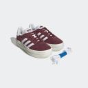 adidas-Gazelle Bold Shoes-Women-Shadow Red / Cloud White / Core White-11