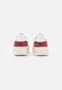 adidas-Gazelle Bold Shoes-Women-Shadow Red / Cloud White / Core White-11