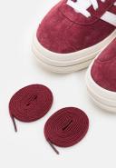 adidas-Gazelle Bold Shoes-Women-Shadow Red / Cloud White / Core White-11