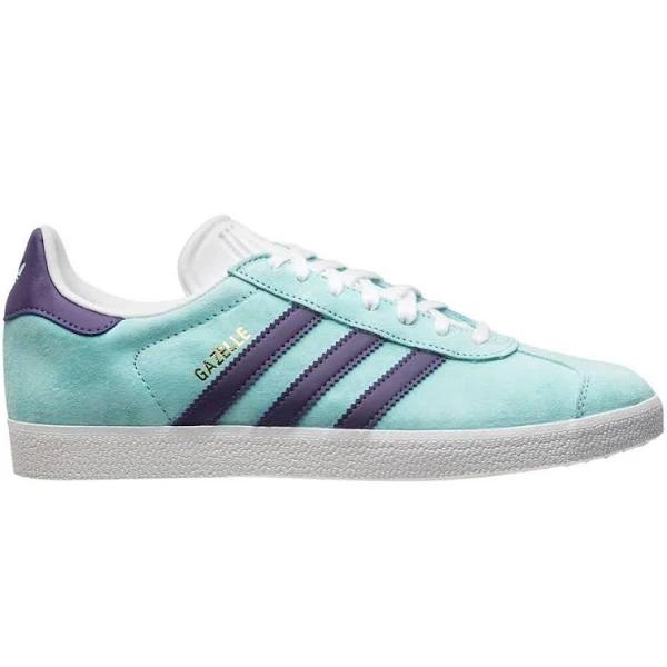 Adidas Gazelle Clear Aqua/ Tech Purple/ Ftw White