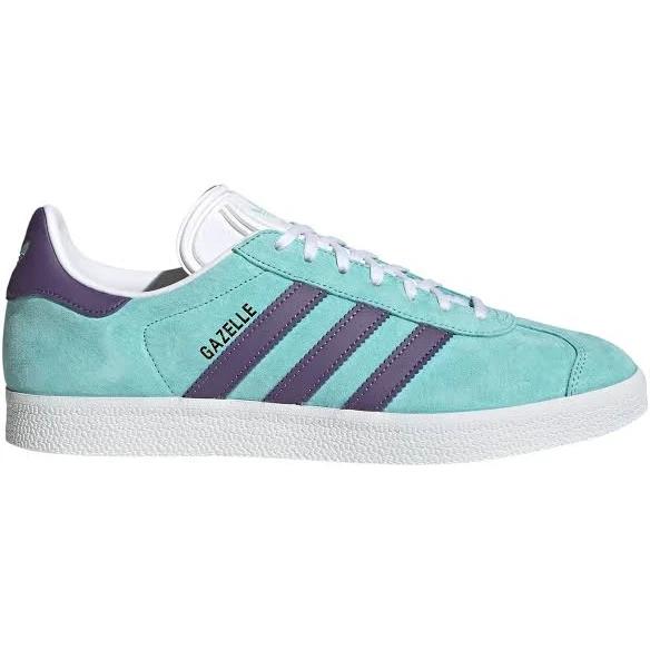 Adidas Gazelle Clear Aqua/ Tech Purple/ Ftw White