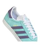 Adidas Gazelle Clear Aqua/ Tech Purple/ Ftw White