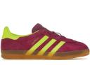 Adidas Gazelle Indoor Black Almost Yellow Gum
