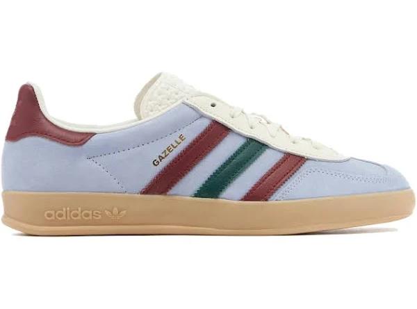 Adidas Gazelle Indoor Blue Dawn Collegiate Burgundy