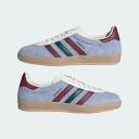 Adidas Gazelle Indoor Blue Dawn/ Core Burgundy/ Collegiate Green