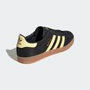 Adidas Gazelle Indoor - Core Black / Alomost Yellow / Gum 2 - US 5.5 - Unisex