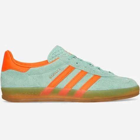 Adidas Gazelle Indoor (Orange / Turquoise)