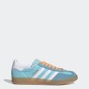 adidas-Gazelle Indoor Shoes-Men-Preloved Blue / Cloud White / Gum-13