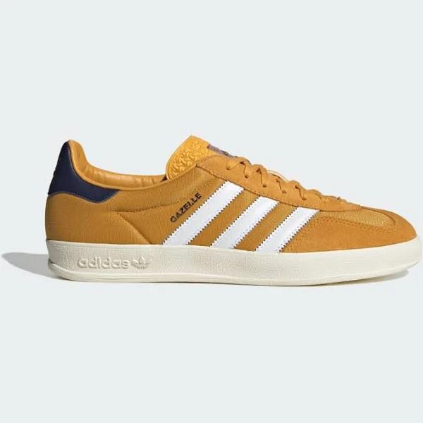 adidas-Gazelle Indoor Shoes-Men-Preloved Yellow / Cloud White / Dark Blue-M 7 / W 8