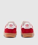 adidas-Gazelle Indoor Shoes-Men-Scarlet / Cloud White / Scarlet-M 4.5 / W 5.5
