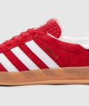 adidas-Gazelle Indoor Shoes-Men-Scarlet / Cloud White / Scarlet-M 4.5 / W 5.5