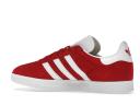 Adidas Gazelle Red/White-Gold Metallic BB5486 Men's Sz 8.5