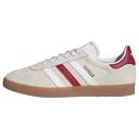 adidas-Gazelle Shoes-Men-Aluminium / Cloud White / Collegiate Burgundy-M 13 / W 14