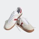 adidas-Gazelle Shoes-Men-Aluminium / Cloud White / Collegiate Burgundy-M 13 / W 14