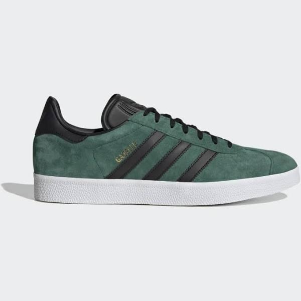 adidas-Gazelle Shoes-Men-Collegiate Green / Black / Gold Metallic-9