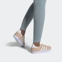 Adidas Gazelle Womens Halo Blush Shoes - Size 5 - Halblu/ftwwht/almblu