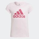 Adidas | Girls Essentials Big Logo Tee (Pink) 3-4