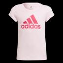 Adidas | Girls Essentials Big Logo Tee (Pink) 3-4