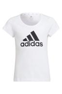 Adidas | Girls Essentials Big Logo Tee (White/Black) 11-12Y
