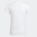 Adidas | Girls Essentials Big Logo Tee (White/Black) 11-12Y