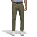 Adidas Golf Trousers - Primegreen Tapered Pant - Olive Strata AW23