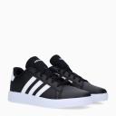 Adidas Grand Court 2.0 Shoes Black White Kids - 39(1/3)