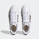 Adidas Grand Court 2.0 Shoes Pure White Maroon - 38(2/3)