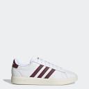 Adidas Grand Court 2.0 Shoes Pure White Maroon - 38(2/3)