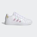 Adidas Grand Court 2.0 Shoes White Light Pink Kids - 38(2/3)