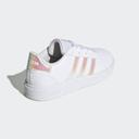Adidas Grand Court 2.0 Shoes White Light Pink Kids - 38(2/3)