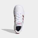 Adidas Grand Court 2.0 Shoes White Pink Kids - 37(1/3)
