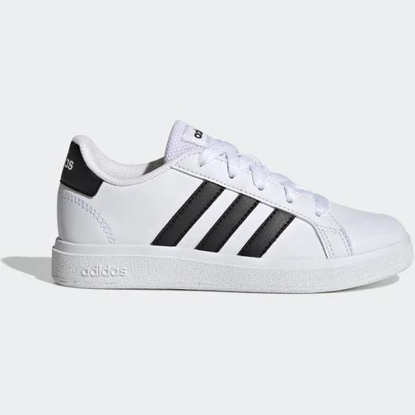 Adidas Grand Court 2.0 Shoes White Pink Kids - 37(1/3)