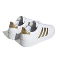 Adidas Grand Court 2.0 Womens. White/Gold 10