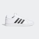 Adidas Grand Court Base 'White Black' Sneakers | Men's Size 8
