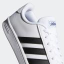 Adidas Grand Court Base 'White Black' Sneakers | Men's Size 8