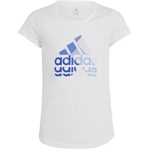 Adidas Graphic T-Shirt in White 9-10