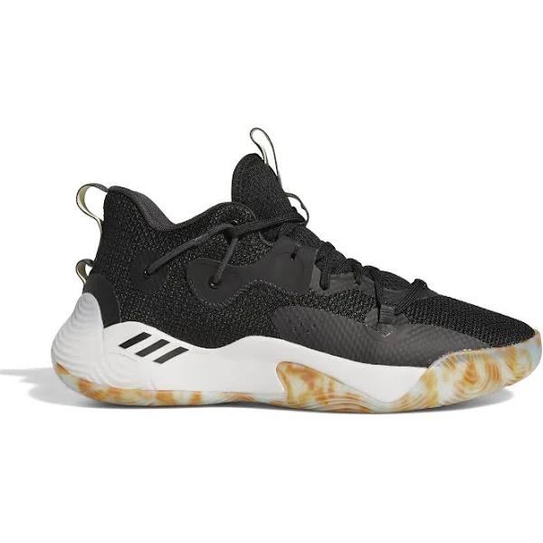 Adidas Harden Stepback 3 Shoes Black / Dash Grey / Carbon 11.5 - Unisex Basketball Trainers