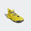 adidas-Harden Vol. 6 Shoes-Unisex-Impact Yellow / Impact Yellow / Core Black-9