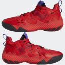 adidas-Harden Vol. 6 Shoes-Unisex-Vivid Red / Core Black / Team Victory Red-8