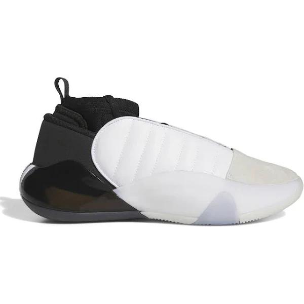 Adidas Harden Volume 7 Shoes White / Black / White M 12.5 / W 13.5 - Men Basketball Trainers