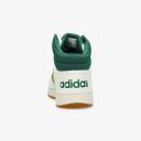 Adidas Hoops 3.0 Mid Basketball Classic Vintage Shoes White Green - 42(2/3)