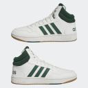 Adidas Hoops 3.0 Mid Basketball Classic Vintage Shoes White Green - 45(1/3)