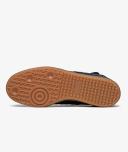 adidas-Humanrace Samba Shoes-Unisex-Night Grey / Core Black / Light Brown-11
