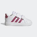 Adidas | Infants Grand Court 2.0 (White/Magenta)